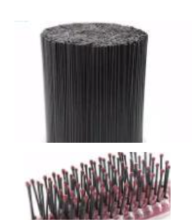General information about brush or brush material filaments