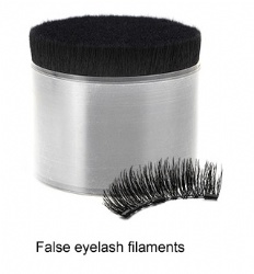 PBT mono filaments faux mink bristles Synthetic biodegradable eyelash fiber for eyelashes