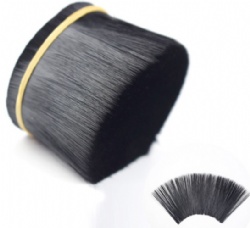 Tapered Flat/Round 100% PBT Filaments for Eyelash