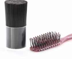 Nylon 6 66 Plastic High Resilience Bristles Hair Comb Brushes Heat Resistant Filaments